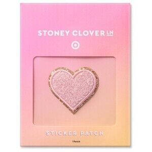 Stoney Clover Lane Heart Patch Pink Heart - NEW